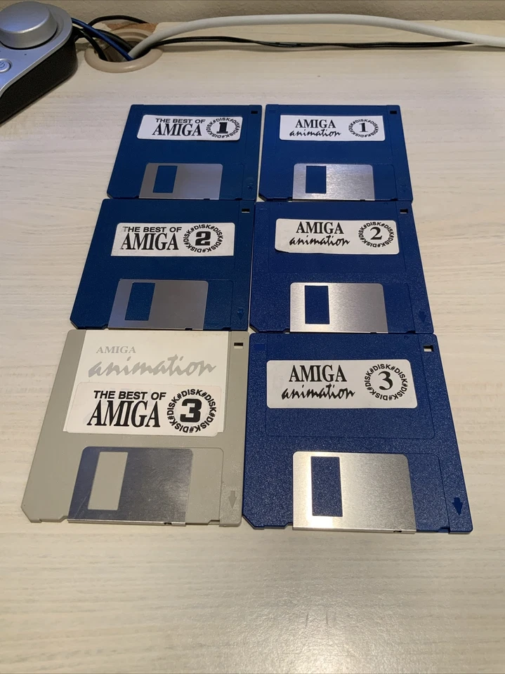 The Best of Amiga and The Best of Amiga Animation - 6 Commodore Amiga disks - Image 1 of 1