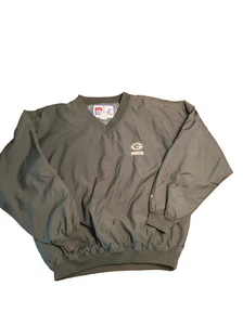 Green Bay Packers Jacket NFL Medium Pullover - Picture 1 of 5