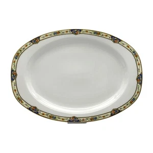 Vintage TK Thuny Thun Tschechoslowakei Granada Ovale Servierplatte 16" - Bild 1 von 5