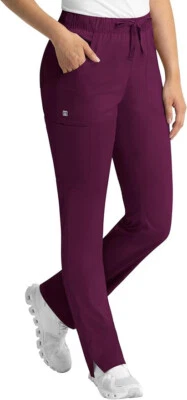 Pantalones Médicos Para Mujer Maevn 6501 Regular Matrix Cintura Completa Elástica XXS a 3XL Foto 1 de 4