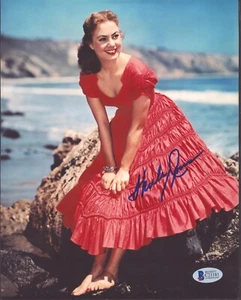 Shirley Jones signed 8x10 Autogramm Foto mit Beckett CoA Auth Partridge Family - Bild 1 von 2