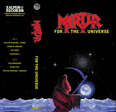 MARTYR ‎– For The Universe TAPE (NEW*LIM.100 CLEAR*DUTCH STEEL CLASSIC 1985) - Bild 1 von 2