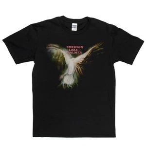 Emerson Lake And Palmer Debut T-Shirt, Geschenk für Fan, Baumwolle schwarz Shirt TE8449 - Bild 1 von 3