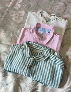 Set di 3 camicie in cotone ragazzo 13-14 anni - Foto 1 di 6