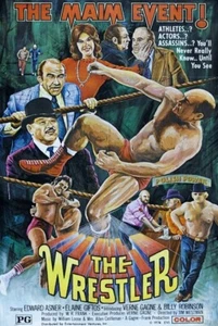 nevera nevera imán 3.5x5 años 80 profesional lucha libre volante The wrestler awa - Imagen 1 de 2