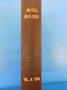 Model Builder Suckert Style Binding Volume 8 1944 6 issues - Picture 1 of 9