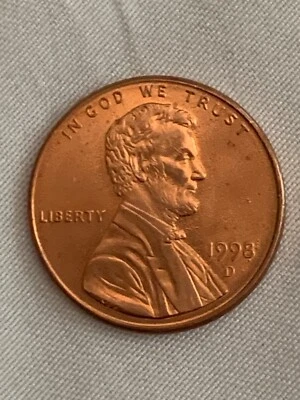 1998-D penny errors - Image 1 of 4