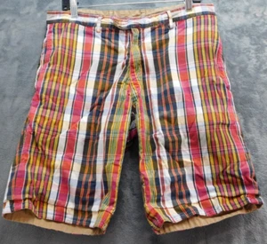 Polo Ralph Lauren Reversible Men's 32 Shorts Plaid or Khaki - Picture 1 of 9