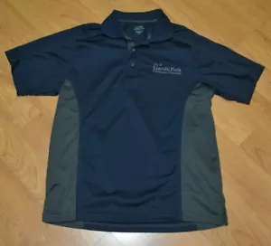 City of Lincoln Park MI Crossroads of Downriver Sewn Golf Polo Shirt Large Nice - Picture 1 of 2