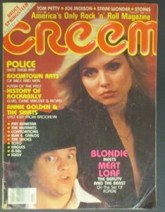 Creem Magazine Feb '80 Meat Loaf, Springsteen, The Police, Tom Petty, Eagles ! - Picture 1 of 4