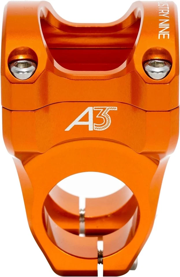 Industry Nine A35 MTB Mountain Bike Bicycle Stem Orange +/- 9 degree 35.0 x 32mm - Image 1 of 4