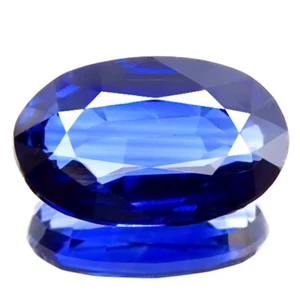 KYANITE 4.29ct HUGE FLAWLESS NATURAL 5A BEST BLUE KYANITE STUNNING OVAL GEMSTONE - Picture 1 of 7