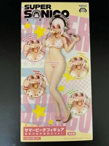 Figura Playa Verano TAITO Super Sonico Colorido Fresa Macaron ver. - Imagen 1 de 2
