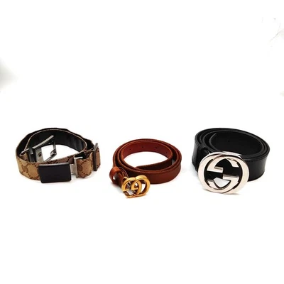 SIN TARIFA Cinturón Gucci Juego 3 Piezas Hombre 3289556 - Imagen 1 de 4