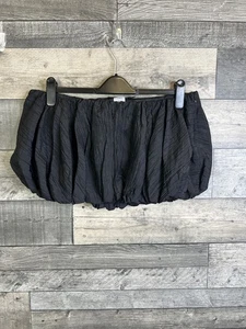 Jaded London Micro Minirock Größe UK 10 schwarz Puffball Urban Outfitters y2k - Bild 1 von 9