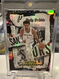 25-26 Topps NBA Victor Wembanyama Rainbow Foil Daily Dribble 🔥 Spurs - Picture 1 of 4