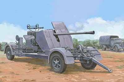 Trumpeter 02350 GERMAN 5cm FLAK 41 1:35 Kit di modellismo - Immagine 1 di 4