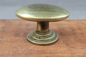 Antique Drawer Pull Bronze Heavy Duty 1 5/16' X 1 3/4" Face 1 3/16" Protrusion - Picture 1 of 7