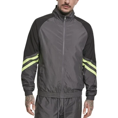 Urban Classics - Block Sport Track Jacket dark shadow - Image 1 of 4