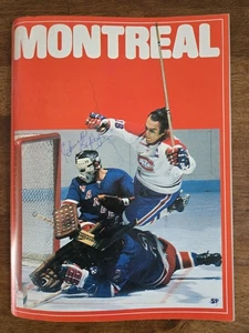 Rare Vintage 1972 NHL Montreal Canadiens Team Signed Autographed Program - Picture 1 of 24