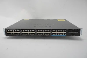 WS-C3650-12X48FD-S Cisco Catalyst WS-C3650-12X48FD-S, 48x(36 10/100/1000 and 12 - Afbeelding 1 van 4