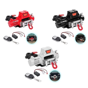 SCX10 Upgrade RC Crawler Winch Wireless Assembly Kits RC Model Toy Accessories - Picture 1 of 11