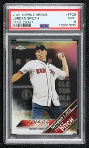 2016 Topps Chrome First Pitch Jordan Spieth #FPC-5 PSA 9 MINT - Picture 1 of 4
