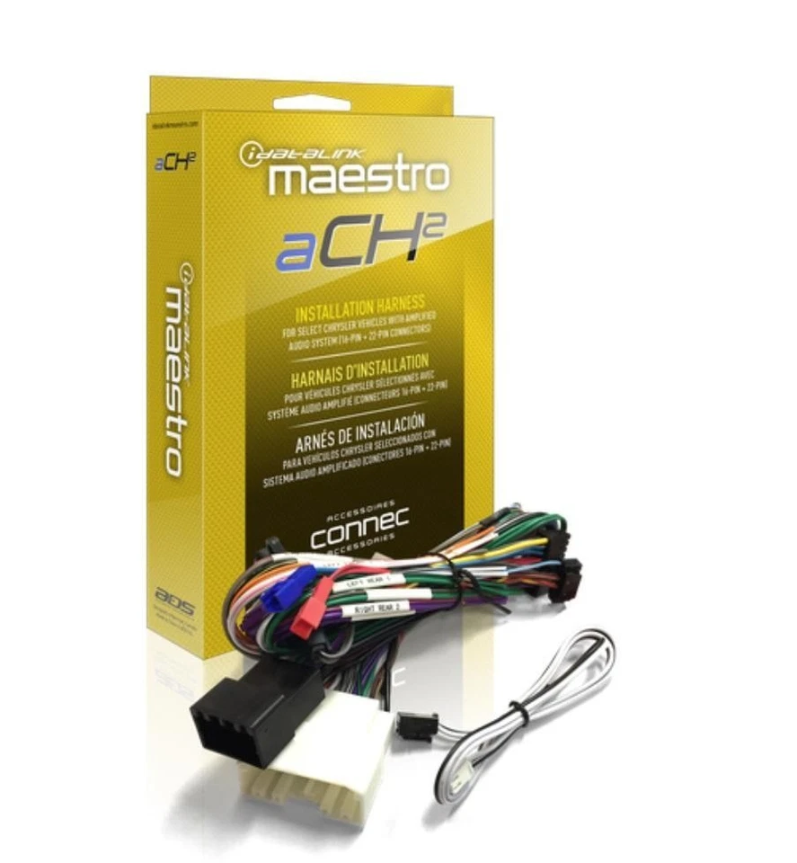 Juego de cables Rockford Fosgate HRN-AR-CH2 para DSR 1 compatible con... - Imagen 1 de 1