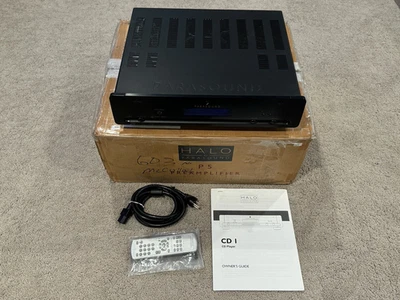 Parasound Halo CD1 Audiophile CD Player with Remote & Manual, Black CD-1, P5 Box - Image 1 of 4