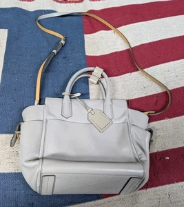 Bolso de mano de cuero gris Reed Krakoff Atlantique  - Imagen 1 de 13
