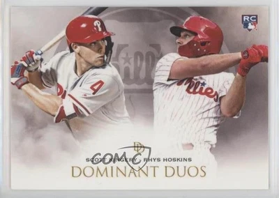 2018 On Demand Dynamic Duals Dominant Duos Scott Kingery Rhys Hoskins Rookie RC - Image 1 of 2
