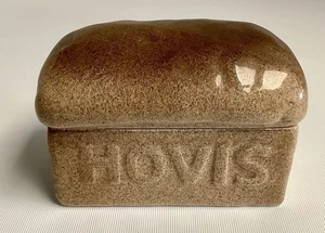 Vintage Carlton Ware Hovis Loaf Shaped Butter Dish - Picture 1 of 9