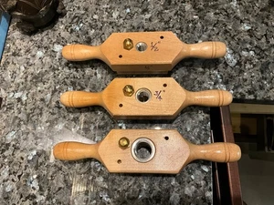 AMT Holz Schneideisen 1", 3/4" & 1/2" Gewindeschneidwerkzeuge - Bild 1 von 3