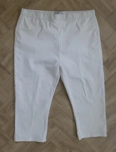 Denim 365 White Kate Crop Stretch Jegging UK 18 - Bild 1 von 3