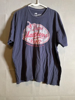 Dave Matthews Band Shirt Mens XL Black Charlottesville VA Graphic Tee Made USA - Image 1 of 4
