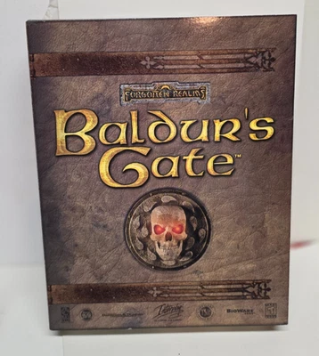 BALDUR'S GATE BIG BOX  PC CD-ROM Game Map Inserts 5 Discs 1998 STRATEGY GUIDE - Image 1 of 4