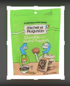 Michel Et Augustin Schokolade Haselnuss Cookies - 4,4 oz (6er Pack) BB 7/2026 - Bild 1 von 6