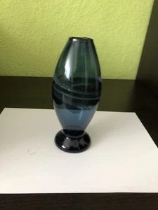 Mundgeblasene Kleine Blaue Vase - Bild 1 von 2