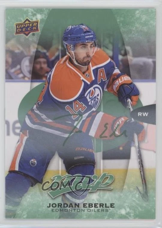 2016-17 Upper Deck MVP High Series Green Jordan Eberle #208 - Image 1 of 2