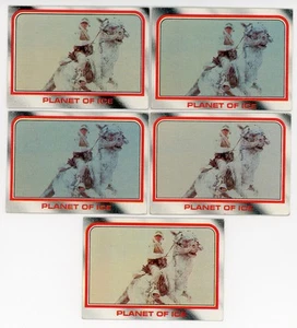 x5) 1980 Topps Starwars Empires Strikes Back #13 Planet of Ice en muy buen estado-casi nuevo - Imagen 1 de 2