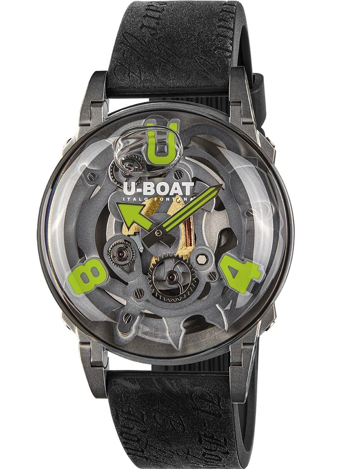U-Boat 3350 U-65 44MM GREEN SS Watch