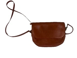 Vtg COACH #9937 "Ritchie Bag" British Tan Leather Crossbody Bag - Picture 1 of 9