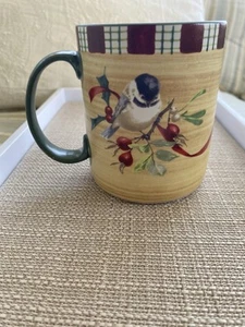Lenox Winter Greetings (Everyday, Tartan) Mug Listing Is For One/6 Available - Picture 1 of 8