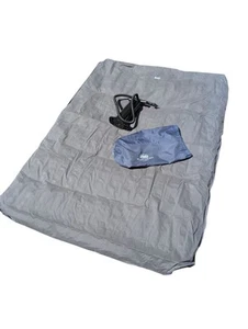 REI Camping Relax Air Bed Mattress 2 Sleeper Queen Size w/Air Pump Dark Fog Gray - Picture 1 of 3