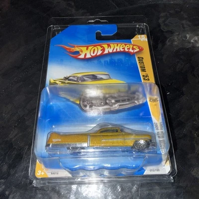 Hot Wheels 2009 nuevos modelos personalizados '53 Cadillac color carrocería dorado Foto 1 de 4