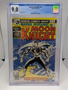 Marvel Spotlight #28 - 1st solo Moon Knight story 1976 - CGC GRADED 9.0 - Imagen 1 de 2