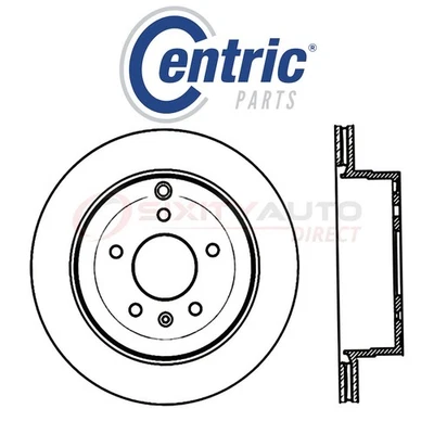 Centric C-TEK Disc Brake Rotor for 2007-2017 Chevrolet Equinox 2.4L 3.4L bp Foto 1 de 4