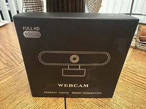 Taotuo Webcam with Microphone 1080P HD Flexible Rotatable Clip. New In Box - Picture 1 of 5