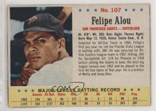1963 Post Felipe Alou #107