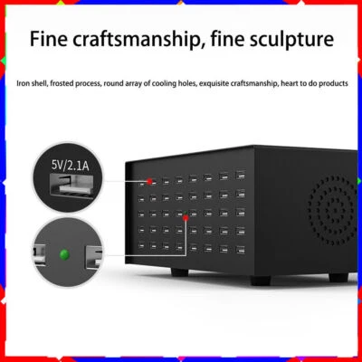 Maximum output power 200W 5V/40A Intelligent multi-port 40USB for easy charging - Image 1 of 4